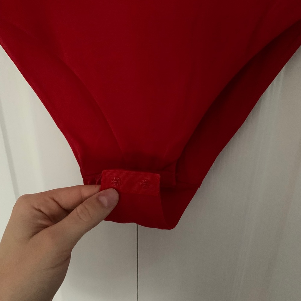 Red Bodysuit - Picture 3 of 4